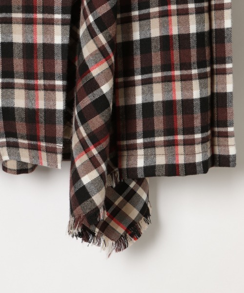 PAGEBOY（ページボーイ）の「ビットチェックフレアスカート3（スカート・レディース・ブラウン/ネイビー・FREE）」の11枚目の写真