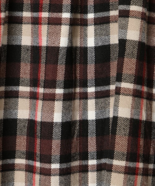 PAGEBOY（ページボーイ）の「ビットチェックフレアスカート3（スカート・レディース・ブラウン/ネイビー・FREE）」の13枚目の写真