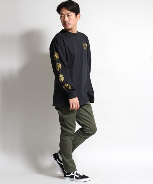 HUF（ハフ）の「HUF/ハフ YEAR OF THE RAT L/S TEE　プリントロンT（Tシャツ/カットソー・メンズ・ブラック/レッド・M/L/XL）」の12枚目の写真