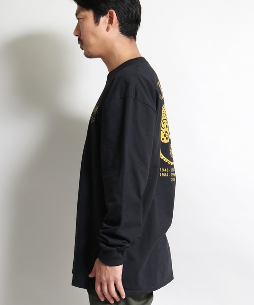 HUF（ハフ）の「HUF/ハフ YEAR OF THE RAT L/S TEE　プリントロンT（Tシャツ/カットソー・メンズ・ブラック/レッド・M/L/XL）」の5枚目の写真