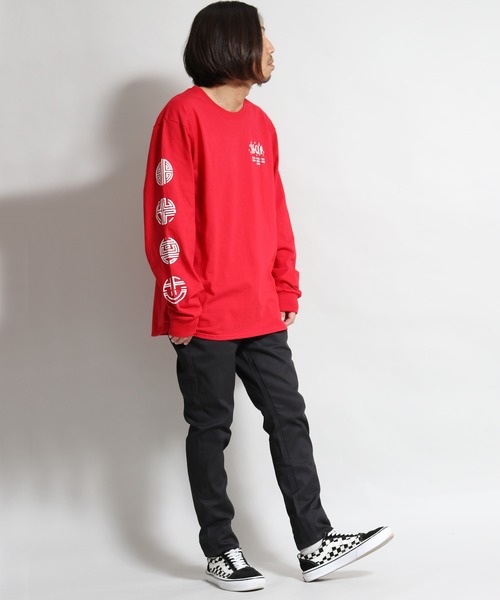HUF（ハフ）の「HUF/ハフ YEAR OF THE RAT L/S TEE　プリントロンT（Tシャツ/カットソー・メンズ・ブラック/レッド・M/L/XL）」の17枚目の写真