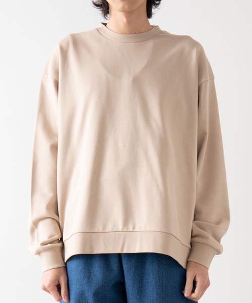 WEGO（ウィゴー）の「WEGO/【裏毛】サイドスリットビッグシルエットプルオーバースウェット（スウェット・メンズ・ホワイト/ブラック/ベージュ/グリーン系その他/ブルー系その他/レッド系その他・SMALL/MEDIUM/LARGE）」の18枚目の写真