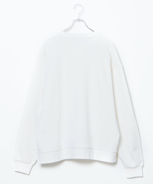 WEGO（ウィゴー）の「WEGO/【裏毛】サイドスリットビッグシルエットプルオーバースウェット（スウェット・メンズ・ホワイト/ブラック/ベージュ/グリーン系その他/ブルー系その他/レッド系その他・SMALL/MEDIUM/LARGE）」の11枚目の写真