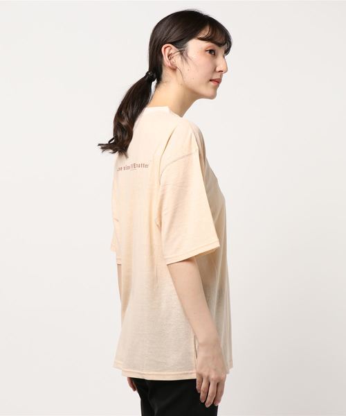 TODAYFUL（トゥデイフル）の「バックプリントTシャツ（Tシャツ/カットソー・レディース・パープル/ベージュ系その他・FREE）」の3枚目の写真