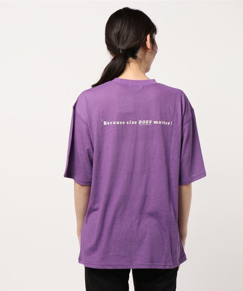 TODAYFUL（トゥデイフル）の「バックプリントTシャツ（Tシャツ/カットソー・レディース・パープル/ベージュ系その他・FREE）」の4枚目の写真