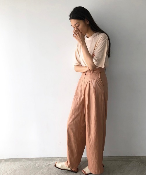 TODAYFUL（トゥデイフル）の「バックプリントTシャツ（Tシャツ/カットソー・レディース・パープル/ベージュ系その他・FREE）」の12枚目の写真