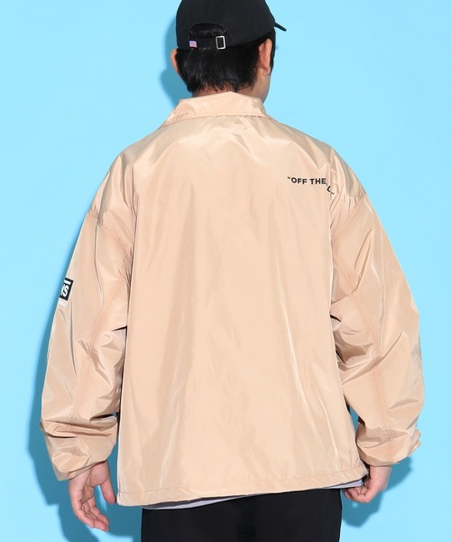 エヌハリウッド×バンズ/新品タグ付き/両面プリント/ナイロンコーチジャケット エヌハリウッド×バンズ/新品タグ付き/両面プリント/ナイロン