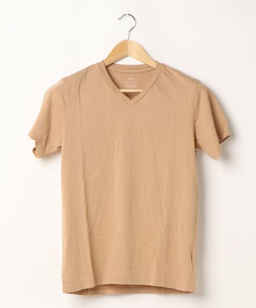 セール】SKU S/S SUPIMA V-NECK TEE / 無地T（Tシャツ