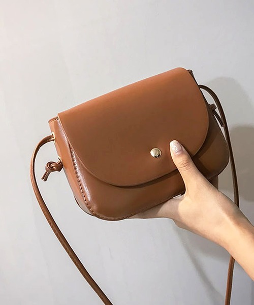 SMILE ORCHID（スマイルオーキッド）の「ミニショルダーバッグ（ショルダーバッグ・レディース・ブラック/ダークブラウン/ベージュ/ブラウン/グリーン/ワインレッド/ブラック系その他/チョコ/ブラウン系その他/ホワイト/パープル/アイボリー/グリーン系その他・FREE）」の7枚目の写真