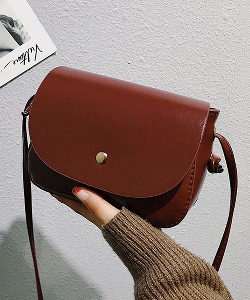 SMILE ORCHID（スマイルオーキッド）の「ミニショルダーバッグ（ショルダーバッグ・レディース・ブラック/ダークブラウン/ベージュ/ブラウン/グリーン/ワインレッド/ブラック系その他/チョコ/ブラウン系その他/ホワイト/パープル/アイボリー/グリーン系その他・FREE）」の20枚目の写真