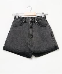 WEGO | WEGO/ケミカルハイウエストショートパンツ(デニムパンツ)