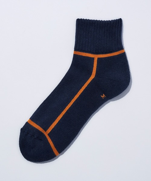 CHICSTOCKS（シックストックス）の「アンクルソックス（ソックス/靴下・メンズ・ブラック/オフホワイト/ホワイト系その他/ホワイト系その他2/グレー系その他/ネイビー/ホワイト系その他3/ヘザーチャコール/グレイッシュベージュ/ホワイト系その他4/グリーン系その他/ライトグレー/アイボリー/ネイビー系1/カーキブラウン/ライトグリーン/レッド系その他/ブルー系その他・SMALL/MEDIUM/LARGE）」の15枚目の写真