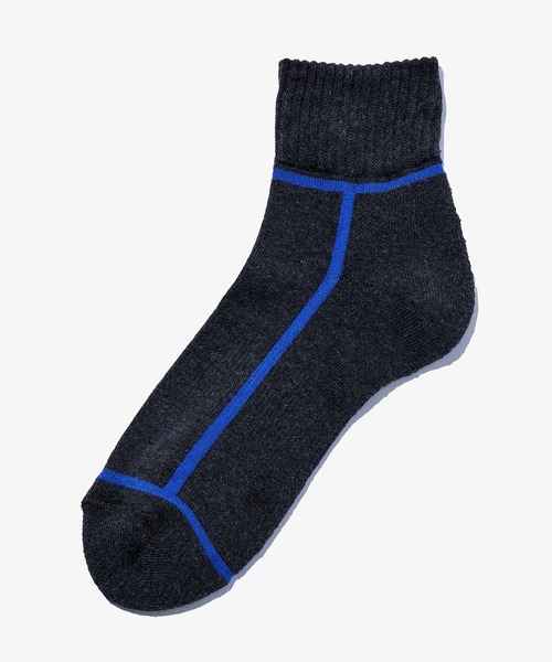 CHICSTOCKS（シックストックス）の「アンクルソックス（ソックス/靴下・メンズ・ブラック/オフホワイト/ホワイト系その他/ホワイト系その他2/グレー系その他/ネイビー/ホワイト系その他3/ヘザーチャコール/グレイッシュベージュ/ホワイト系その他4/グリーン系その他/ライトグレー/アイボリー/ネイビー系1/カーキブラウン/ライトグリーン/レッド系その他/ブルー系その他・SMALL/MEDIUM/LARGE）」の10枚目の写真