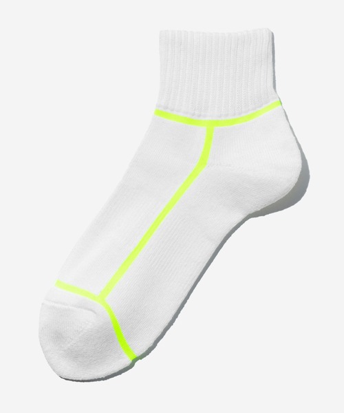 CHICSTOCKS（シックストックス）の「アンクルソックス（ソックス/靴下・メンズ・ブラック/オフホワイト/ホワイト系その他/ホワイト系その他2/グレー系その他/ネイビー/ホワイト系その他3/ヘザーチャコール/グレイッシュベージュ/ホワイト系その他4/グリーン系その他/ライトグレー/アイボリー/ネイビー系1/カーキブラウン/ライトグリーン/レッド系その他/ブルー系その他・SMALL/MEDIUM/LARGE）」の7枚目の写真