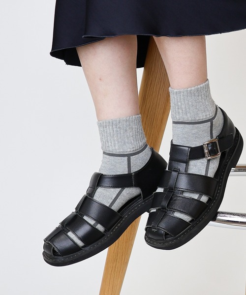 CHICSTOCKS（シックストックス）の「アンクルソックス（ソックス/靴下・メンズ・ブラック/オフホワイト/ホワイト系その他/ホワイト系その他2/グレー系その他/ネイビー/ホワイト系その他3/ヘザーチャコール/グレイッシュベージュ/ホワイト系その他4/グリーン系その他/ライトグレー/アイボリー/ネイビー系1/カーキブラウン/ライトグリーン/レッド系その他/ブルー系その他・SMALL/MEDIUM/LARGE）」の8枚目の写真