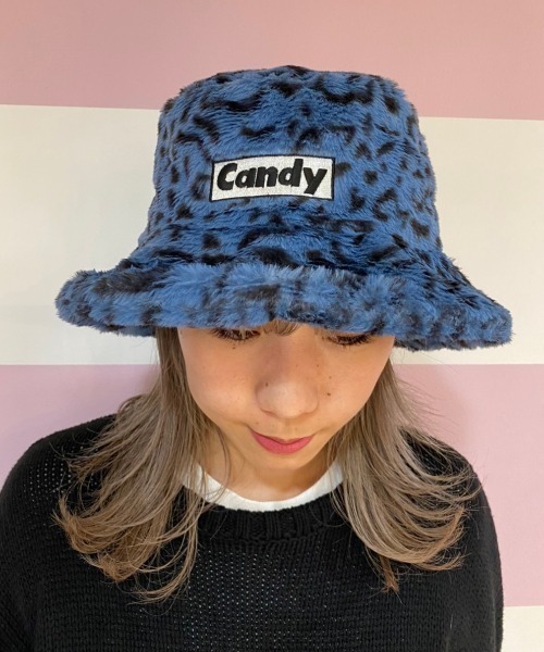 Candy Stripper（キャンディストリッパー）の「FUR BUCKET ハット（ハット・レディース・ベージュ/ブルー/イエロー・FREE）」の20枚目の写真