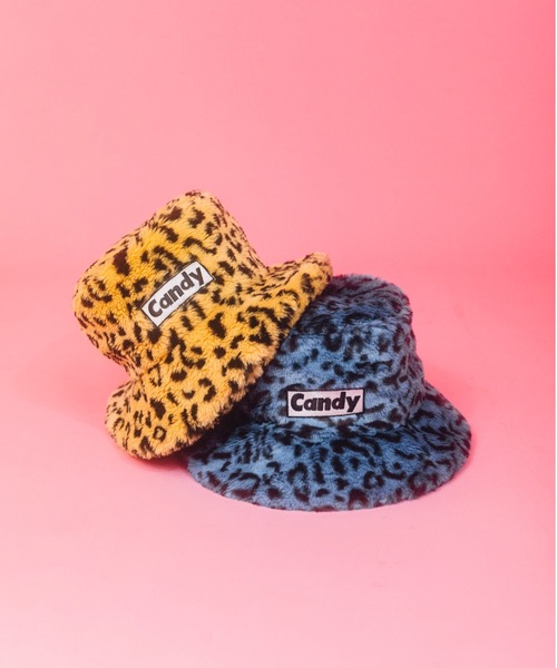 Candy Stripper（キャンディストリッパー）の「FUR BUCKET ハット（ハット・レディース・ベージュ/ブルー/イエロー・FREE）」の21枚目の写真