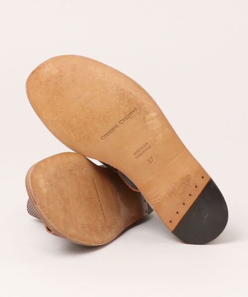 OFFICINE CREATIVE（オフィチーネクリエイティブ）の「/OFFICINE CREATIVE/クロスサンダル【JB2】（サンダル・レディース・シルバー・37）」の3枚目の写真