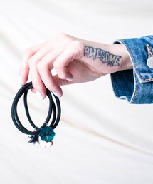 Anthe（アンテ）の「Anthe /plant / acrylic charm hair gom (ヘアゴム） / made in japan（ヘアゴム）」