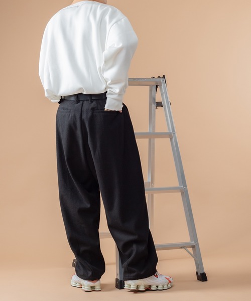 kutir（クティール）の「裏起毛プリントスウェット（Tシャツ/カットソー・メンズ・ホワイト/チャコールグレー/ライトブルー/ブラック/ベージュ/パープル/オフホワイト/グリーン/その他・SMALL/MEDIUM/LARGE）」の20枚目の写真