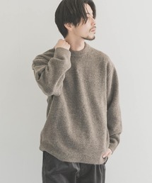 URBAN RESEARCH | シャギー起毛クルーネックニット(ニット/セーター)