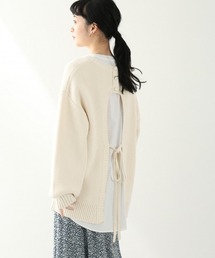 LOWRYS FARM | ２ＷＡＹバックオープンプルオーバーＬＳ　924988(ニット/セーター)