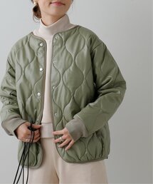 frames RAY CASSIN（フレームスレイカズン）の「合皮キルトパイピングブルゾン（ブルゾン）」