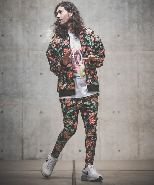 グリムクラップ GLIMCLAP 総柄パンツ グリムクラップ GLIMCLAP 総柄パンツ