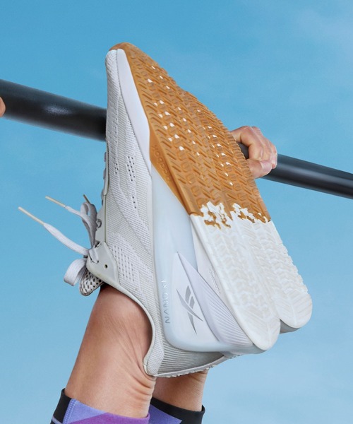 Reebok(リーボック)の「ナノ X1 / Nano X1(スニーカー・レディース・ホワイト×ライトグレー/ライトブルー/ホワイト×ネイビー/イエロー・22.0cm/22.5cm/23.5cm/26.0cm/24.5cm/24.0cm/25.0cm/25.5cm/23.0cm/26.5cm)」の13枚目の写真