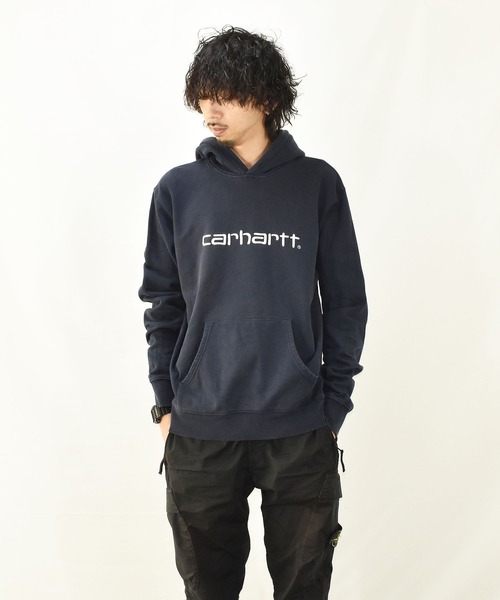 Carhartt（カーハート）の「【ヴィンテージ古着】NIKE ナイキ スウェット スウォッシュ（パーカー・メンズ・ネイビー・LARGE）」の7枚目の写真