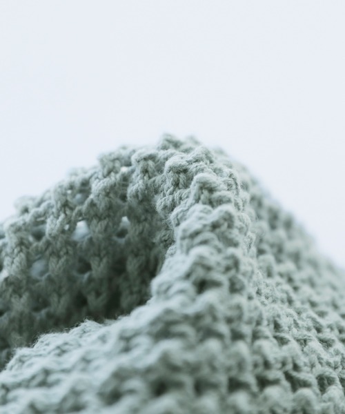 osharewalker（オシャレウォーカー）の「【廃盤】『ケーブル切替メッシュニット』（ニット/セーター・レディース・グレイッシュブルー/ブラック/オフホワイト・FREE）」の19枚目の写真