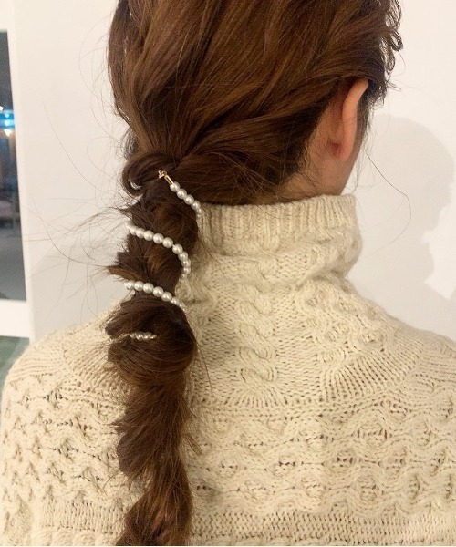 mou(モウ)の「ロマンスヘアアクセサリー(その他ヘアアクセサリー・レディース・クリア/ホワイト・FREE)」の1枚目の写真