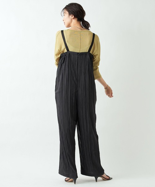 RIVE DROITE（リヴドロワ）の「リネンタッチバックスリットニット（ニット/セーター・レディース・グリーン系その他2/チャコールグレー/モカ・FREE）」の22枚目の写真