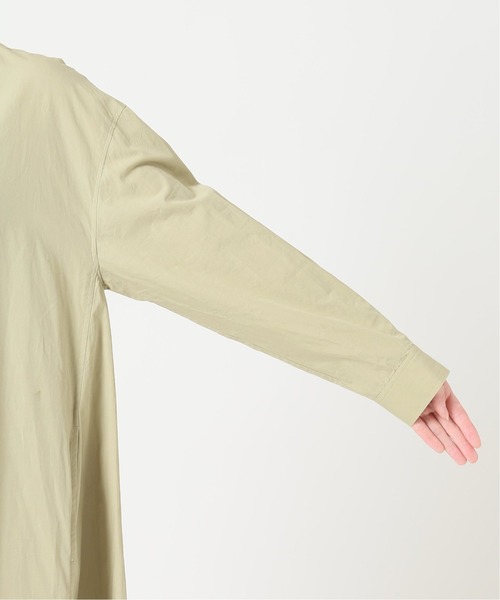 SLOBE IENA（スローブイエナ）の「SIDOGRAS ポプリンスキッパーワンピース【手洗い可能】◆（ワンピース・レディース・ブルー系その他・38/36）」の16枚目の写真