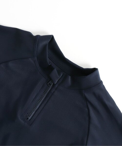 BREEZE（ブリーズ）の「/長袖かぶり男児ラッシュガード＿UVカット（ラッシュガード・キッズ・ネイビー/オフホワイト・130/140/120/110/90/100/150）」の5枚目の写真