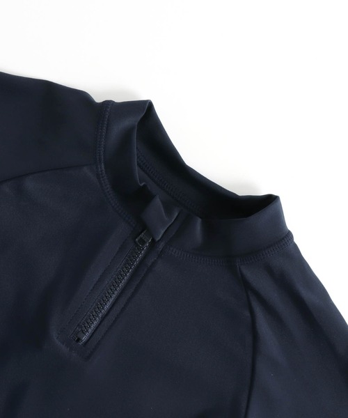 BREEZE（ブリーズ）の「/長袖かぶり男児ラッシュガード＿UVカット（ラッシュガード・キッズ・ネイビー/オフホワイト・130/140/120/110/90/100/150）」の14枚目の写真