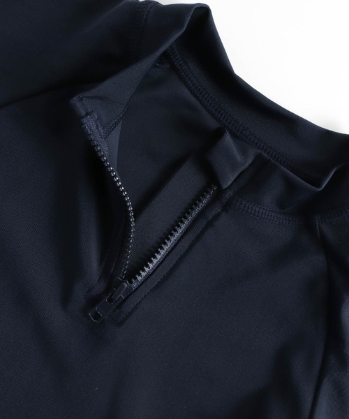 BREEZE（ブリーズ）の「/長袖かぶり男児ラッシュガード＿UVカット（ラッシュガード・キッズ・ネイビー/オフホワイト・130/140/120/110/90/100/150）」の13枚目の写真