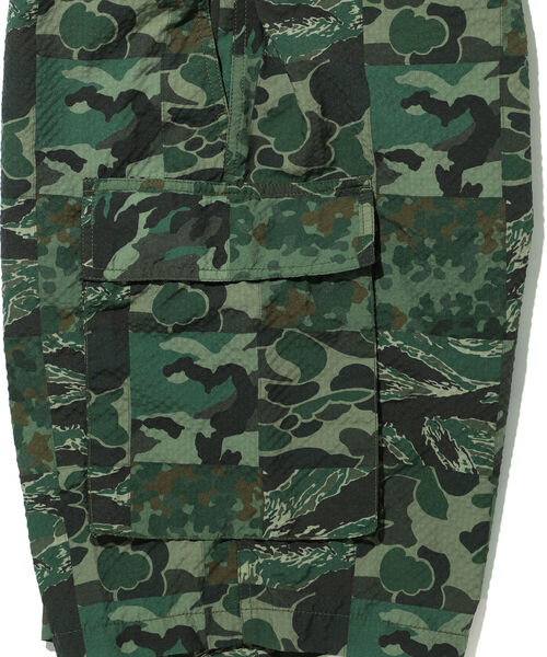 BEAMS（ビームス）の「BEAMS / カモフラージュ カーゴ ショーツ（その他パンツ・メンズ・ベージュ/グリーン・SMALL/MEDIUM/LARGE/X-LARGE）」の22枚目の写真