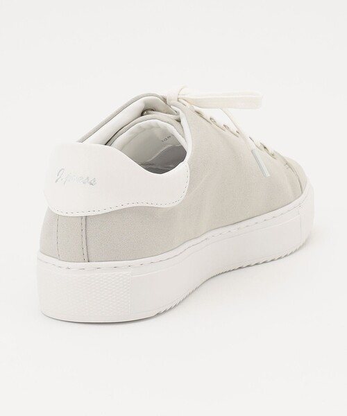 J.PRESS（ジェイプレス）の「【軽量】エコレザー スニーカー（スニーカー・レディース・ホワイト系/ライトグレー系・24.5/23.5/22.5）」の21枚目の写真