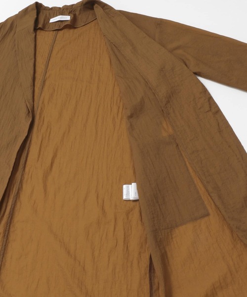 URBAN RESEARCH（アーバンリサーチ）の「撥水ショールカラーガウン（その他アウター・レディース・カーキ/キャメル・FREE）」の8枚目の写真