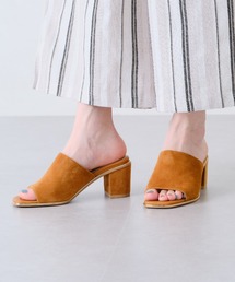 【ALDO】本革スエード☆Tisha☆ブロックヒール ミュールサンダル ALDO】本革スエード☆Tisha☆ブロックヒール ミュールサンダル