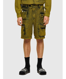 DIESEL | メンズ パンツ デニム ショートパンツ オーバーダイ(その他パンツ)