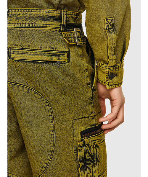 DIESEL(ディーゼル)の「メンズ パンツ デニム ショートパンツ オーバーダイ(その他パンツ・メンズ・イエロー・30inch/28inch/34inch/32inch/36inch)」の4枚目の写真