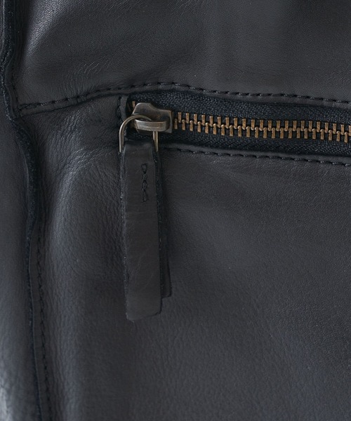 BEARDSLEY（ビアズリー）の「”HARBOUR 2nd”レザートートバッグ（トートバッグ・レディース・ブラック/キャメル・FREE）」の13枚目の写真