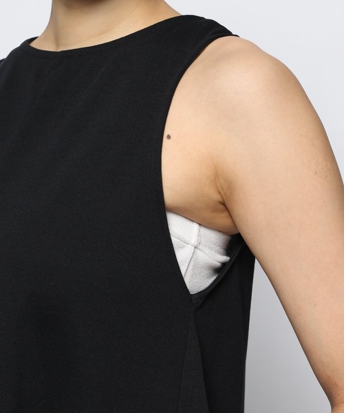 HEREIAM(ヘレイアム)の「【HEREIAM】レースアップタンク(タンクトップ・レディース・ブラック/ホワイト・FREE)」の9枚目の写真