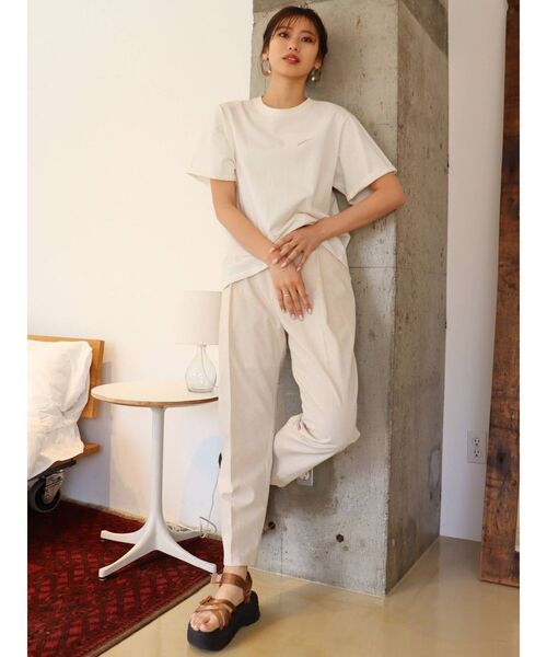 MURUA（ムルーア）の「【MURUA×山代エンナ】プリントTシャツ（Tシャツ/カットソー・レディース・ホワイト/ブラック/パープル・FREE）」の15枚目の写真