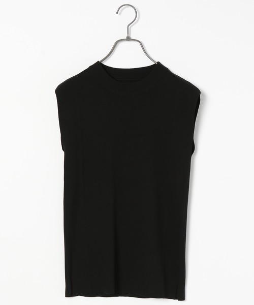 PAGEBOY（ページボーイ）の「ハイネックニットフレンチスリーブ（ニット/セーター・レディース・オフホワイト/ブラック/グレイッシュベージュ/オリーブ・FREE）」の12枚目の写真