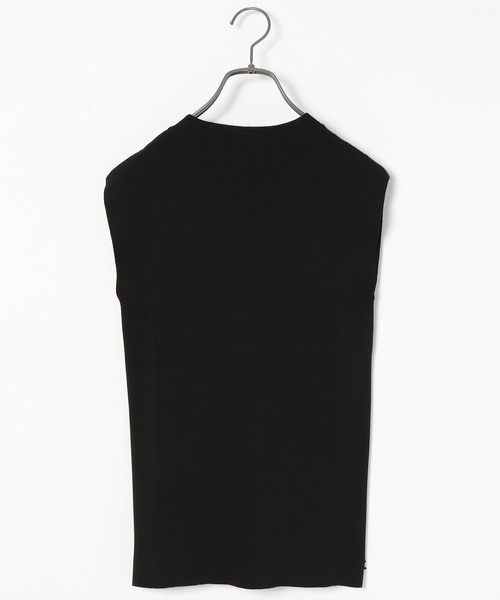 PAGEBOY（ページボーイ）の「ハイネックニットフレンチスリーブ（ニット/セーター・レディース・オフホワイト/ブラック/グレイッシュベージュ/オリーブ・FREE）」の13枚目の写真