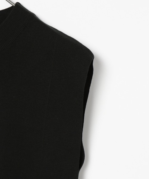 PAGEBOY（ページボーイ）の「ハイネックニットフレンチスリーブ（ニット/セーター・レディース・オフホワイト/ブラック/グレイッシュベージュ/オリーブ・FREE）」の15枚目の写真