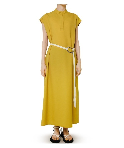 LE CIEL BLEU（ルシェルブルー）の「Wave Belt Maxi Dress